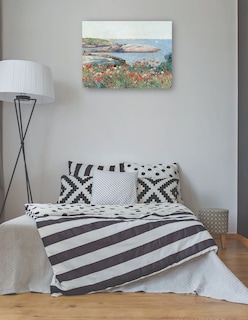 Foto 3 | Foto 3 | Cuadro Decorativo - Amapolas, Isles Of Shoals, 1891- Childe Hassam - Costa - 46x61 - Impresión En Lienzo - Fine Art Tj