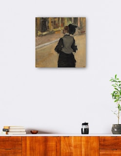 Foto 5 | Foto 5 | Cuadro Decorativo - Mujer Vista Desde Atrás- Edgar Degas - Fotografía - 89x89 - Impresión En Lienzo - Fine Art Tj