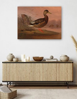 Foto 5 | Foto 5 | Cuadro Decorativo - Ánade Real (1848)- Ferdinand Von Wright - Religión - 69x92 - Impresión En Lienzo - Fine Art Tj