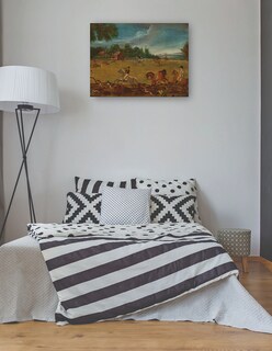 Foto 3 | Foto 3 | Cuadro Decorativo - El Fin De La Caza, C. 1800- American 19th Century - Paisaje - 77x102 - Impresión En Lienzo - Fine Art Tj