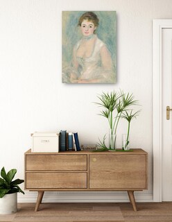 Foto 3 | Foto 3 | Cuadro Decorativo - Señora Henriot- Pierre-auguste Renoir - Fotografía - 77x102 - Impresión En Lienzo - Fine Art Tj