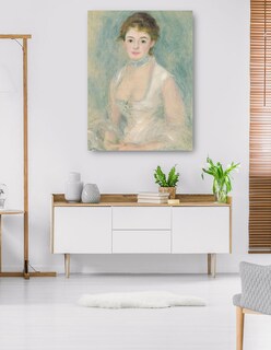 Foto 5 | Foto 5 | Cuadro Decorativo - Señora Henriot- Pierre-auguste Renoir - Fotografía - 77x102 - Impresión En Lienzo - Fine Art Tj
