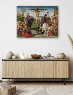 Foto 5 | Foto 5 | Cuadro Decorativo - La Crucifixión- Benvenuto Di Giovanni - Religión - 69x92 - Impresión En Lienzo - Fine Art Tj