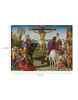 Foto 6 | Foto 6 | Cuadro Decorativo - La Crucifixión- Benvenuto Di Giovanni - Religión - 69x92 - Impresión En Lienzo - Fine Art Tj