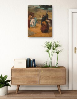 Foto 3 | Foto 3 | Cuadro Decorativo - Alejandro Y Bucéfalo- Edgar Degas - Fotografía - 46x61 - Impresión En Lienzo - Fine Art Tj
