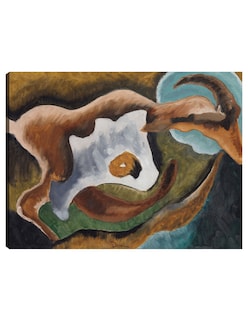 Foto 1 | Foto 1 | Cuadro Decorativo - Cabra (1935)- Arthur Dove - Religión - 46x61 - Impresión En Lienzo - Fine Art Tj