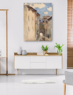 Foto 5 | Foto 5 | Cuadro Decorativo - Camprodón, España (c. 1892)- John Singer Sargent - Ciudades - 69x92 - Impresión En Lienzo - Fine Art Tj
