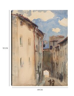 Foto 6 | Foto 6 | Cuadro Decorativo - Camprodón, España (c. 1892)- John Singer Sargent - Ciudades - 69x92 - Impresión En Lienzo - Fine Art Tj
