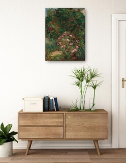 Foto 3 | Foto 3 | Cuadro Decorativo - Jardín De Flores (1884)- Gustave Caillebotte - Paisaje - 69x92 - Impresión En Lienzo - Fine Art Tj