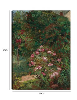 Foto 6 | Foto 6 | Cuadro Decorativo - Jardín De Flores (1884)- Gustave Caillebotte - Paisaje - 69x92 - Impresión En Lienzo - Fine Art Tj