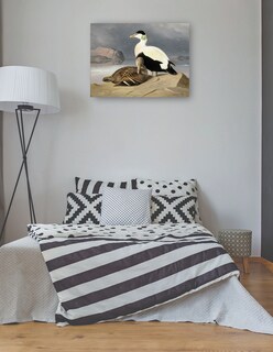 Foto 3 | Foto 3 | Cuadro Decorativo - Kaksi Haahkaa (1867)- Ferdinand Von Wright - Religión - 69x92 - Impresión En Lienzo - Fine Art Tj