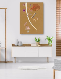 Foto 5 | Foto 5 | Cuadro Decorativo - Ohne Titel (sin Título) (1940)- Wassily Kandinsky - Abstracto - 77x102 - Impresión En Lienzo - Fine Art Tj