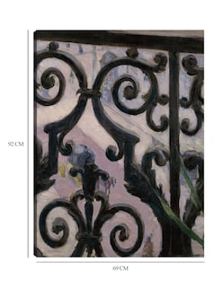 Foto 6 | Foto 6 | Cuadro Decorativo - Vista Desde Un Balcón- Gustave Caillebotte - Ciudades - 69x92 - Impresión En Lienzo - Fine Art Tj