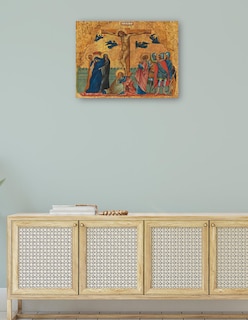 Foto 4 | Foto 4 | Cuadro Decorativo - La Crucifixión, C. 1340/1345- Paolo Veneziano - Religión - 46x61 - Impresión En Lienzo - Fine Art Tj