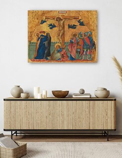 Foto 5 | Foto 5 | Cuadro Decorativo - La Crucifixión, C. 1340/1345- Paolo Veneziano - Religión - 46x61 - Impresión En Lienzo - Fine Art Tj