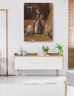 Foto 5 | Foto 5 | Cuadro Decorativo - Huevos Frescos (1874)- Winslow Homer - Fotografía - 46x61 - Impresión En Lienzo - Fine Art Tj