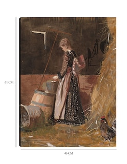 Foto 6 | Foto 6 | Cuadro Decorativo - Huevos Frescos (1874)- Winslow Homer - Fotografía - 46x61 - Impresión En Lienzo - Fine Art Tj