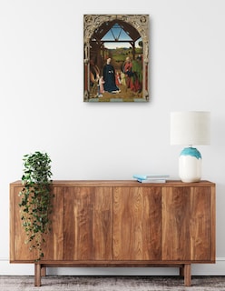 Foto 2 | Foto 2 | Cuadro Decorativo - La Natividad, C. 1450- Petrus Christus - Religión - 107x143 - Impresión En Lienzo - Fine Art Tj