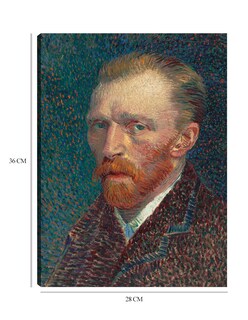 Foto 6 | Foto 6 | Cuadro Decorativo - Autorretrato 1887- Vincent Van Gogh - Fotografía - 28x36 - Impresión En Lienzo - Fine Art Tj