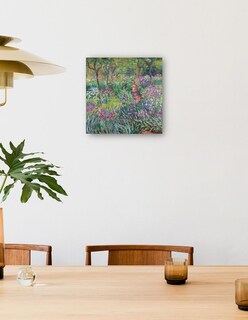 Foto 4 | Foto 4 | Cuadro Decorativo - El Jardín Del Artista En Giverny (1900)- Claude Monet - Floral - 89x89 - Impresión En Lienzo - Fine Art Tj