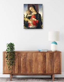 Foto 2 | Foto 2 | Cuadro Decorativo - Virgen Y El Niño, C. 1475- Bartolomeo Vivarini - Religión - 77x102 - Impresión En Lienzo - Fine Art Tj
