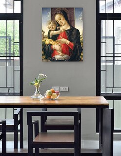 Foto 4 | Foto 4 | Cuadro Decorativo - Virgen Y El Niño, C. 1475- Bartolomeo Vivarini - Religión - 77x102 - Impresión En Lienzo - Fine Art Tj