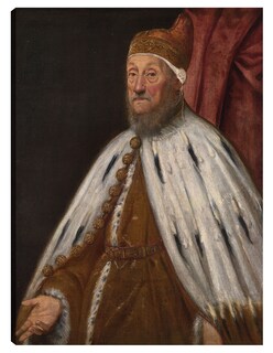 Foto 1 | Foto 1 | Cuadro Decorativo - Dux Pietro Loredano- Jacopo Tintoretto - Fotografía - 46x61 - Impresión En Lienzo - Fine Art Tj