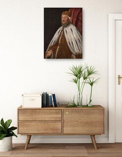 Foto 3 | Foto 3 | Cuadro Decorativo - Dux Pietro Loredano- Jacopo Tintoretto - Fotografía - 46x61 - Impresión En Lienzo - Fine Art Tj