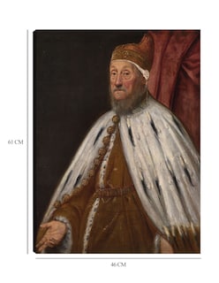 Foto 6 | Foto 6 | Cuadro Decorativo - Dux Pietro Loredano- Jacopo Tintoretto - Fotografía - 46x61 - Impresión En Lienzo - Fine Art Tj