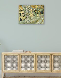 Foto 4 | Foto 4 | Cuadro Decorativo - Los Reparadores De Carreteras- Vincent Van Gogh - Paisaje - 28x36 - Impresión En Lienzo - Fine Art Tj