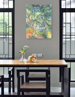 Foto 4 | Foto 4 | Cuadro Decorativo - Sous-bois (hacia 1894)- Paul Cézanne - Paisaje - 46x61 - Impresión En Lienzo - Fine Art Tj