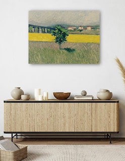 Foto 5 | Foto 5 | Cuadro Decorativo - Pradera Del Pont D'argenteuil- Gustave Caillebotte - Religión - 46x61 - Impresión En Lienzo - Fine Art Tj