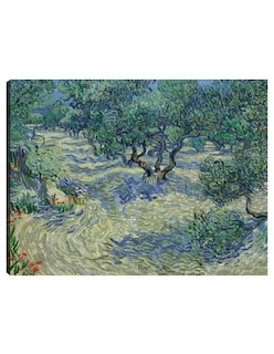 Foto 1 | Foto 1 | Cuadro Decorativo - Huerto De Olivos- Vincent Van Gogh - Religión - 69x92 - Impresión En Lienzo - Fine Art Tj