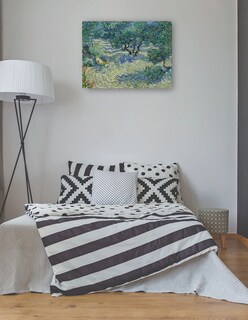 Foto 3 | Foto 3 | Cuadro Decorativo - Huerto De Olivos- Vincent Van Gogh - Religión - 69x92 - Impresión En Lienzo - Fine Art Tj