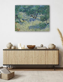 Foto 5 | Foto 5 | Cuadro Decorativo - Huerto De Olivos- Vincent Van Gogh - Religión - 69x92 - Impresión En Lienzo - Fine Art Tj