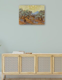 Foto 4 | Foto 4 | Cuadro Decorativo - Olivos (1889)- Vincent Van Gogh - Paisaje - 28x36 - Impresión En Lienzo - Fine Art Tj