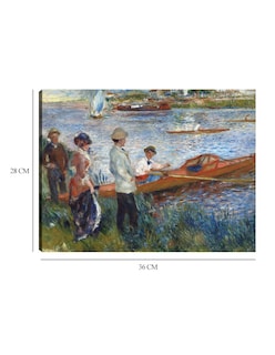 Foto 6 | Foto 6 | Cuadro Decorativo - Remeros En Chatou (1879)- Pierre-auguste Renoir - Religión - 28x36 - Impresión En Lienzo - Fine Art Tj