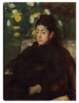 Cuadro Decorativo - Señorita Malot- Edgar Degas - Fotografía - 77x102 - Impresión En Lienzo - Fine Art Tj