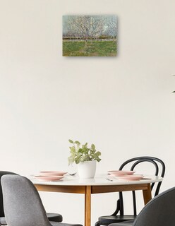 Foto 2 | Foto 2 | Cuadro Decorativo - Huerto En Flor (ciruelos)- Vincent Van Gogh - Paisaje - 107x143 - Impresión En Lienzo - Fine Art Tj