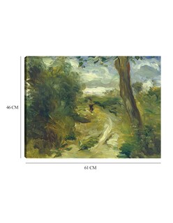 Foto 6 | Foto 6 | Cuadro Decorativo - Paisaje Entre Tormentas- Pierre-auguste Renoir - Religión - 46x61 - Impresión En Lienzo - Fine Art Tj