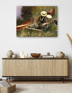 Foto 5 | Foto 5 | Cuadro Decorativo - Un Estudio Al Aire Libre- John Singer Sargent - Fotografía - 46x61 - Impresión En Lienzo - Fine Art Tj