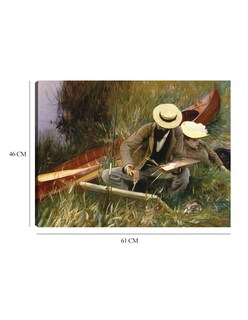 Foto 6 | Foto 6 | Cuadro Decorativo - Un Estudio Al Aire Libre- John Singer Sargent - Fotografía - 46x61 - Impresión En Lienzo - Fine Art Tj