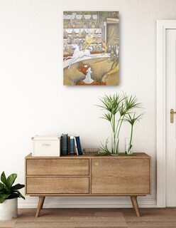 Foto 3 | Foto 3 | Cuadro Decorativo - El Circo- Georges Seurat - Fotografía - 69x92 - Impresión En Lienzo - Fine Art Tj