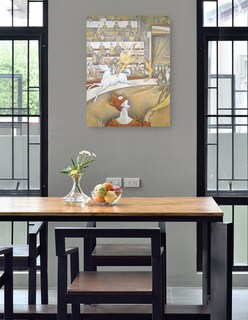 Foto 4 | Foto 4 | Cuadro Decorativo - El Circo- Georges Seurat - Fotografía - 69x92 - Impresión En Lienzo - Fine Art Tj