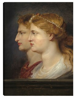Foto 1 | Foto 1 | Cuadro Decorativo - Agripina Y Germánico (c. 1614)- Peter Paul Rubens - Fotografía - 69x92 - Impresión En Lienzo - Fine Art Tj