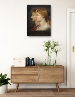 Foto 3 | Foto 3 | Cuadro Decorativo - Agripina Y Germánico (c. 1614)- Peter Paul Rubens - Fotografía - 69x92 - Impresión En Lienzo - Fine Art Tj
