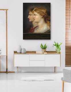 Foto 5 | Foto 5 | Cuadro Decorativo - Agripina Y Germánico (c. 1614)- Peter Paul Rubens - Fotografía - 69x92 - Impresión En Lienzo - Fine Art Tj