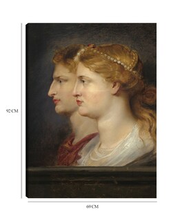 Foto 6 | Foto 6 | Cuadro Decorativo - Agripina Y Germánico (c. 1614)- Peter Paul Rubens - Fotografía - 69x92 - Impresión En Lienzo - Fine Art Tj