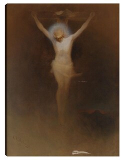 Foto 1 | Foto 1 | Cuadro Decorativo - Cristo En La Cruz (1891)- Karl Wilhelm Diefenbach - Religión - 69x92 - Impresión En Lienzo - Fine Art Tj