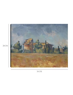 Foto 6 | Foto 6 | Cuadro Decorativo - El Palomar De Bellevue (1888-1892) Ii- Paul Cézanne - Religión - 28x36 - Impresión En Lienzo - Fine Art Tj